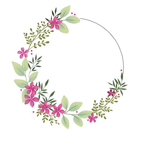 Kreis Blumen Clipart Blumen Clipart Kreis Design Png Und Psd Datei