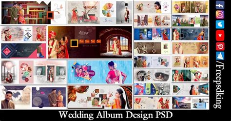 Wedding Album Design Psd Free Download 2021 12x36 Psd