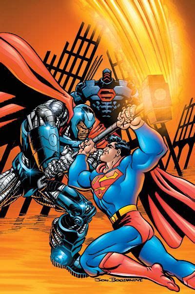 Jon Bogdanove Superman Vs Steel Superman Characters Man Of Steel