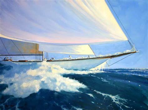 Classic Sailing Paintings By Brad Betts Contemporary Artwork