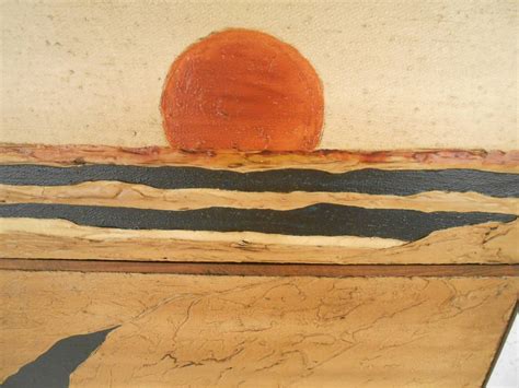 Find great deals on ebay for mid century modern paintings. Mid-Century Modern Original Setting Sun Western Landscape ...