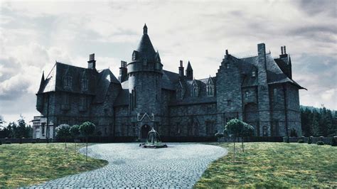 I Would Love A Big Gothic House Like On Dark Shadows Gothic Mansion