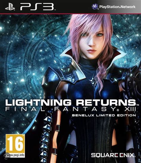 The Cover Art For Lightning Returns Final Fantasy Xxii Featuring An