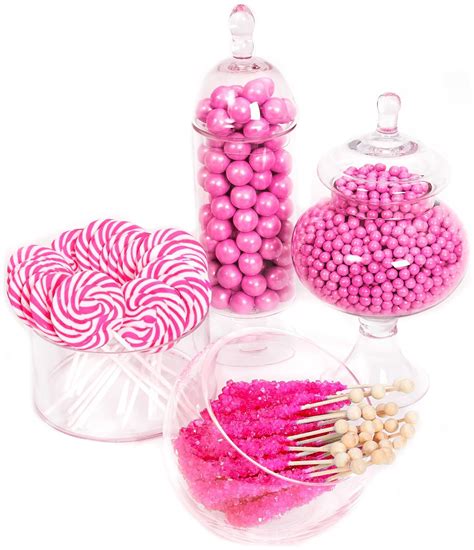 Pink Candy Buffet Large Pink Candy Buffet Candy