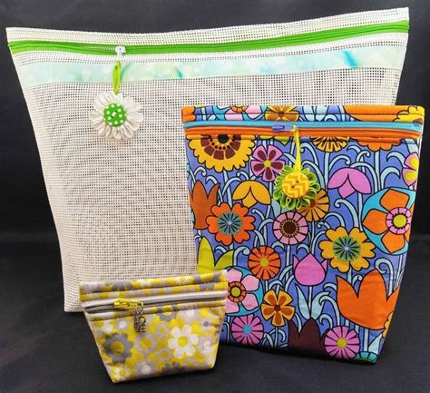 Print Standza Zip Bags Sewing Pattern From Sew Tracylee Designs Bag