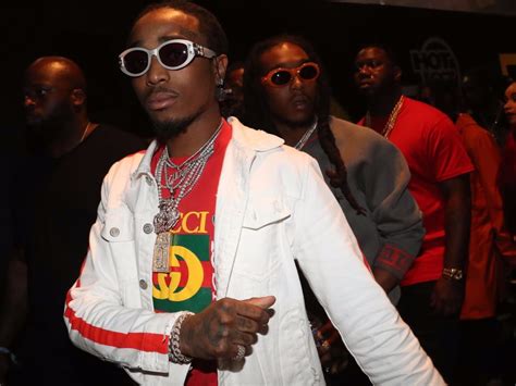 He showers her with expensive gifts, like a new mansion for christmas, a new classy car for a birthday. Migos' Quavo Plans To Write New National Anthem | HipHopDX