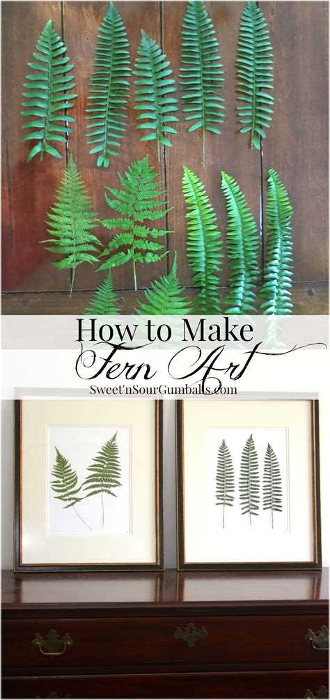 In this project, i made a collection of three framed, pressed ferns for under $15! How to make fern art using ferns that have been dried and ...