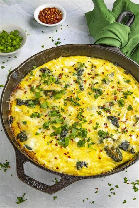 Gently pour the mixture over the peppers and sauce in the baking dish. Chile Relleno Casserole - Chili Pepper Madness | Stuffed ...