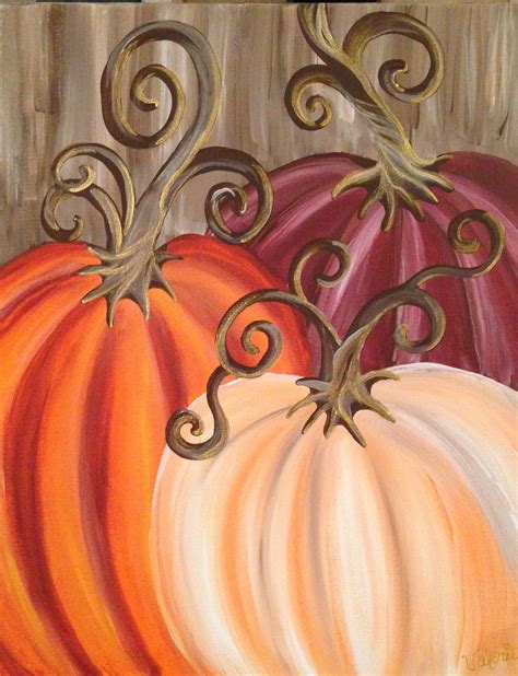 20 Pumpkin Scenes To Paint