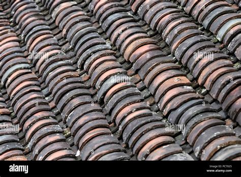 Roof Tiles Stock Photo Alamy