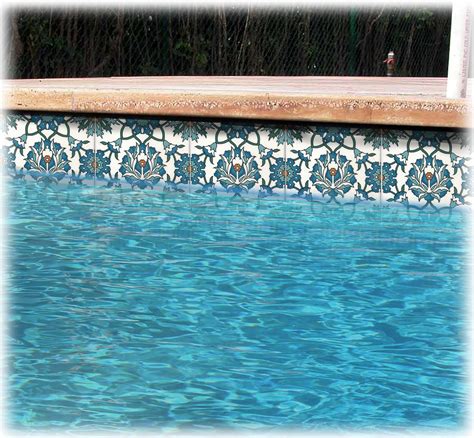Swimming Pool Liners And Waterline Pool Tiles Balian Studio