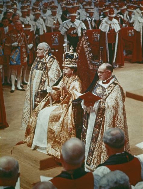 She officially acceded to the throne on this day in 1953, commemorated by a royal coronation ceremony. The Queen's coronation in pictures: 64th anniversary of ...