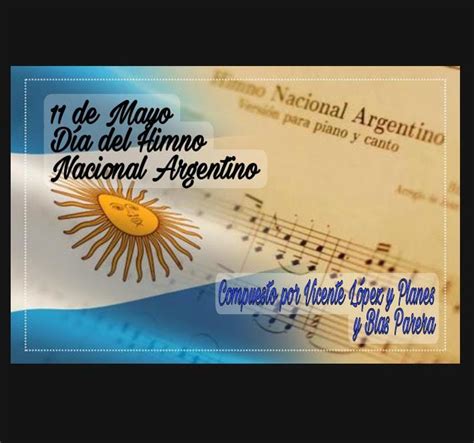 Jardín Arco Iris Fgn 11 De Mayo Dia Del Himno Nacional Argentino