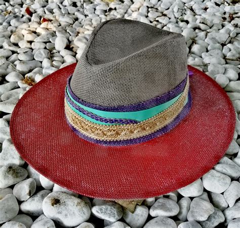 Sombrero Fedora De Paja Argentina Lablorita
