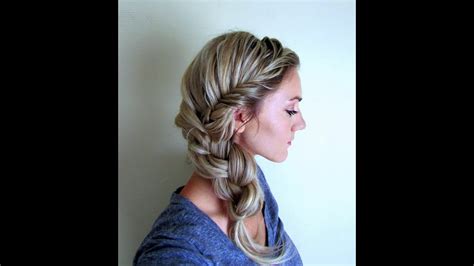 How To French Fishtail Braid Into A Regular Three Strand