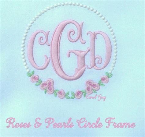 Monogram Machine Embroidery Designs Personalize Your Projects With