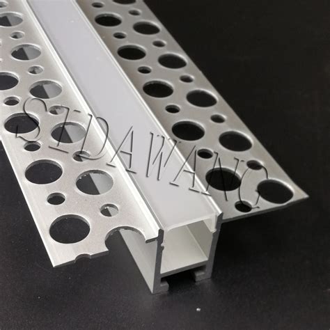 2meterpiece Plaster Trimless Recessed Aluminum Drywall Led Profile