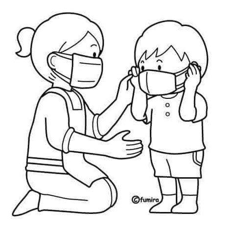 ® Gifs y Fondos Paz enla Tormenta ®: IMÁGENES DE NIÑOS CON MASCARILLA