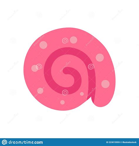 Isolated Cute Coral Sea Life Marine Stock Vector Illustration Of