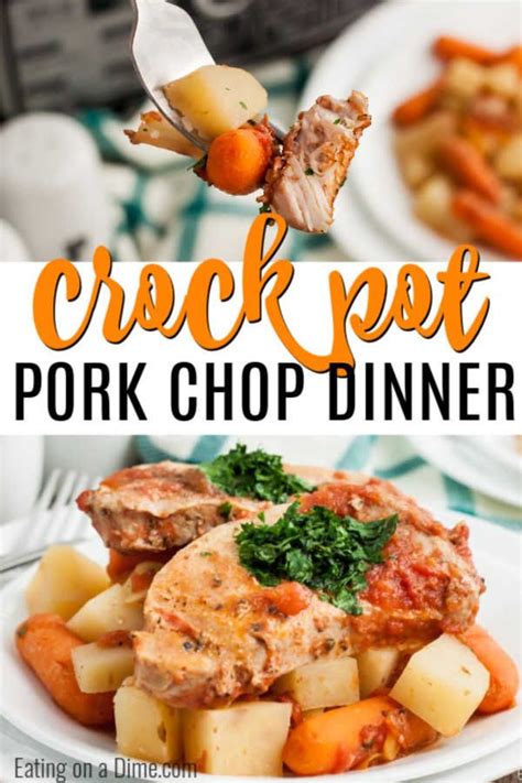 And that's especially true when it comes to drop dinners or dump dinners: Crockpot Pork Chop Dinner | Recipe in 2020 | Crockpot pork ...