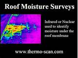 Roof Moisture Scan Images