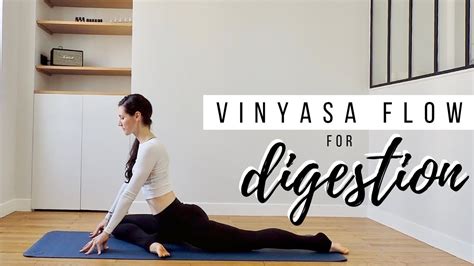 Yoga For Digestion 20 Minute Vinyasa Flow 💫intermediate Youtube