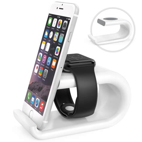 Apple Watch Standphone Stand Acrylic Charging Station Dock Desk