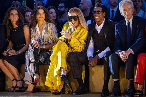 Beyoncé And Zendaya Have An Ultra Glam Moment In The Front Row At The