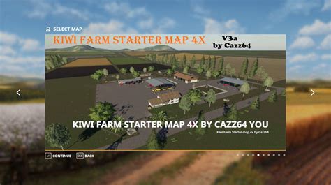 Fs19 Kiwi Farm Starter Map 4x Update V3a Farming