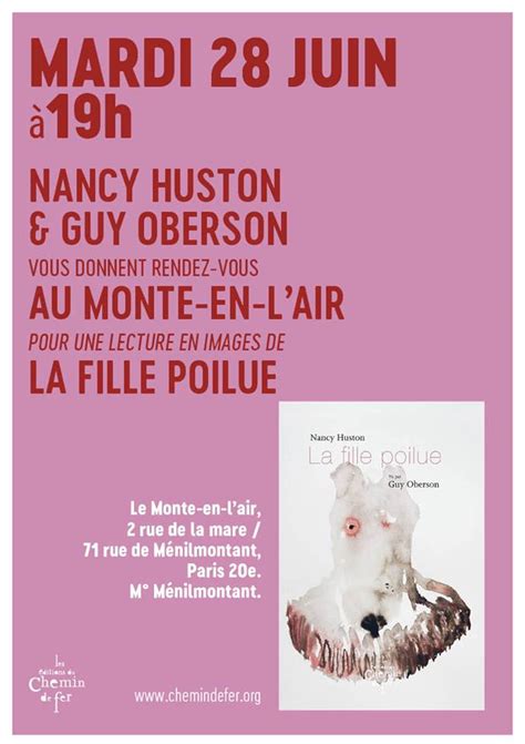 Nancy Huston And Guy Oberson La Fille Poilue Editions Du Chemin De Fer Lecture En Images