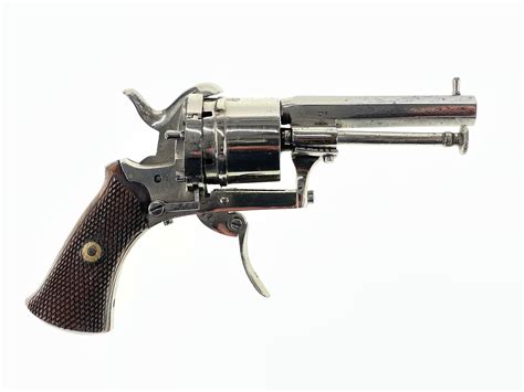 At Auction Belgian Antique Belgian 22 Pinfire Revolver