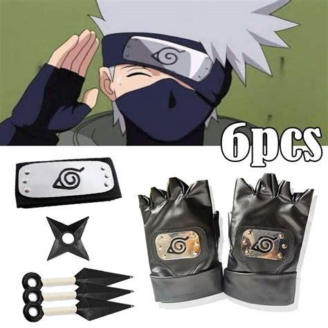 Buy Naruto Konoha Leaf Village Shinobi Headband With Naruto Ninja Props