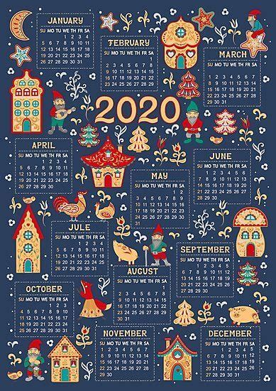 35+ populer download desain kalender duduk 2020, desain kalender. Inspirasi Tema Desain Kalender 2020 Terbaru - Uprint.id