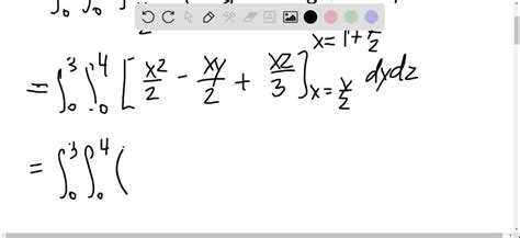 solved evaluate the integral in example 5 by integrating with respect to x y and z