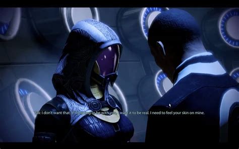 Mass Effect 2 Seducing Tali Romance With Talidivx Youtube