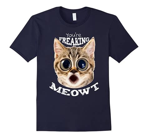 Funny Cat Lover T Idea T Shirt Freaking Meowt Purr