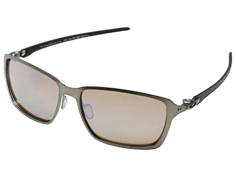 oakley tincan carbon polarized sunglasses oo6017 05 titanium titanium iridium 888392002792 ebay