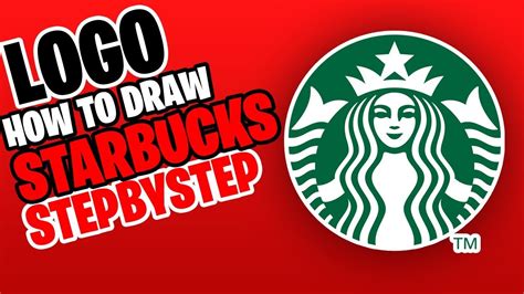 How To Draw The Starbucks Logo Step By Step