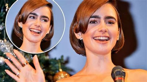 Lily Collins Takes The Bushy Brows As Bit Too Far As She Steps Out For