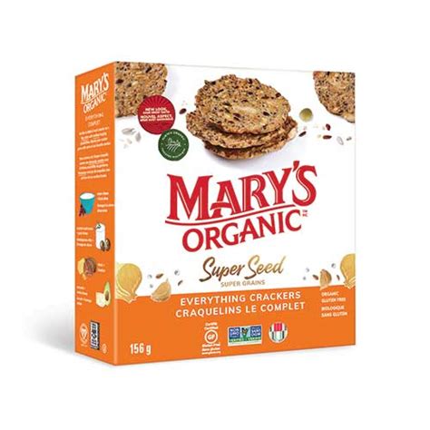 Marys Organic Super Seed Crackers Everything National Food Shop
