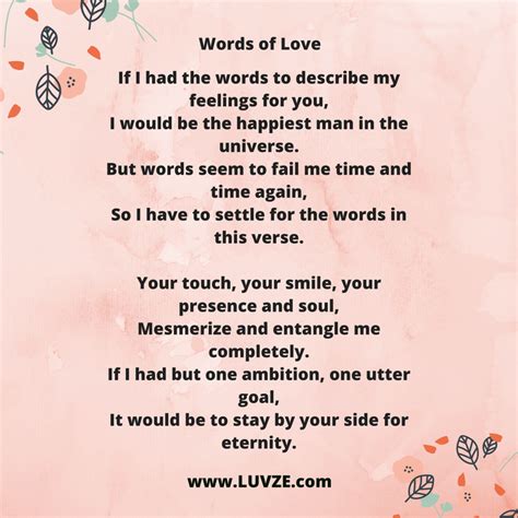 52 Cute Love Poems For Her From The Heart Love Poem For Her Love You