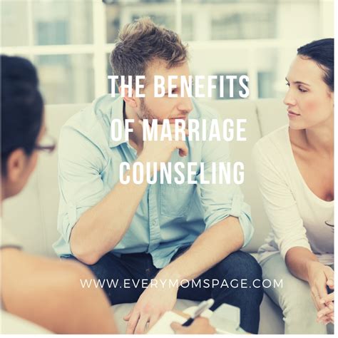 the benefits of marriage counseling