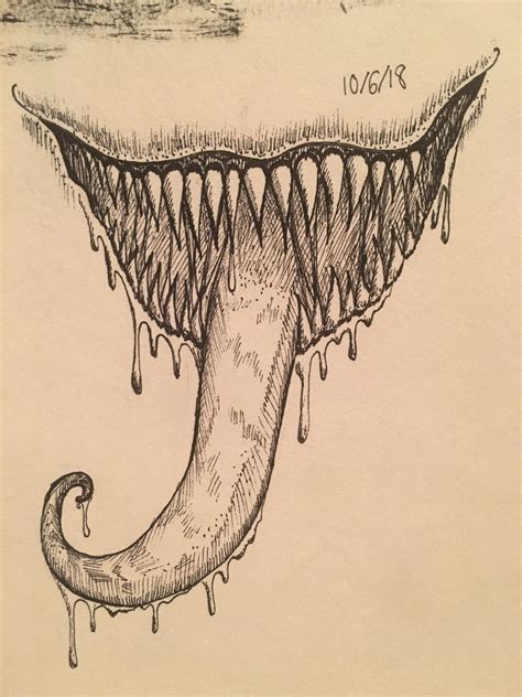 Base Monster Mouth Drawing Much Like With Drawing Dragons You Have A Lot Of Creative Drawing