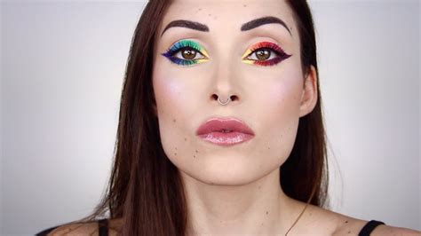 Pride Rainbow Makeup Cherylpandemonium Youtube
