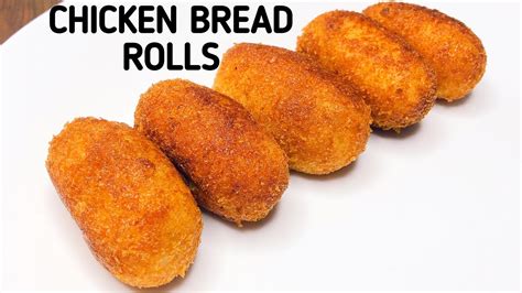 Chicken Bread Rolls Recipe Bread Rolls Chicken Roll Recipe Easy