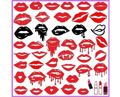 lips svg kiss svg hot lips print svg red lips svg sexy lips etsy