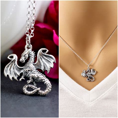 Dragon Necklace For Women Game Of Thrones Inspired Mother Of Dragons