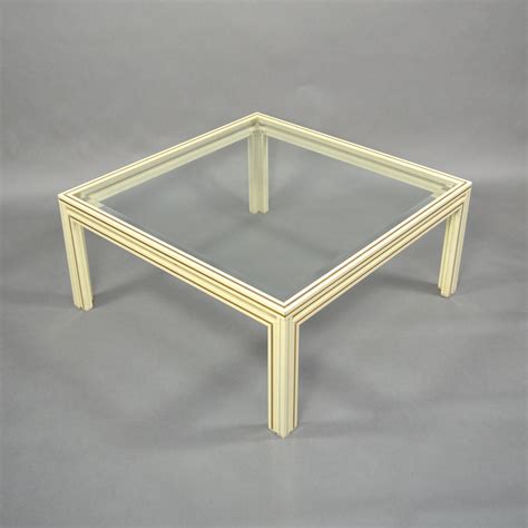 Vintage pierre vandel console table hollywood regency 1970s. Pierre Vandel coffee table, 1970s | #58668