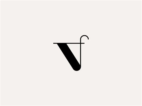 Vf Monogram By Mattia Forza On Dribbble