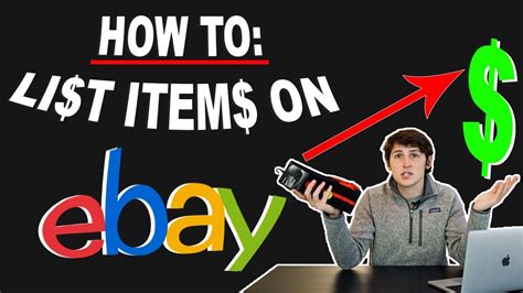 How To List An Item On Ebay Step By Step Youtube